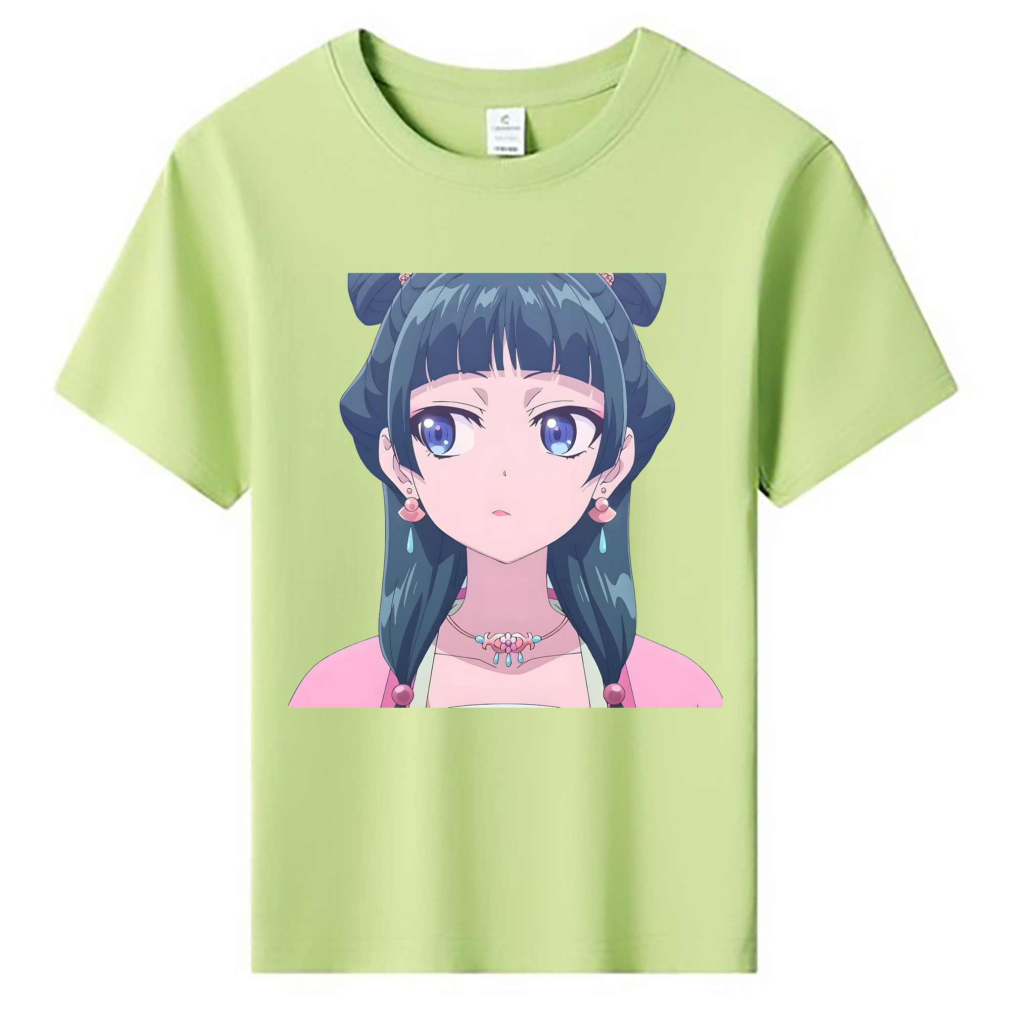 （画像用） 薬屋のひとりごと The Apothecary Diaries 綿100％キッズTシャツ（フロントプリント）
